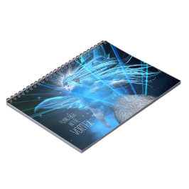 Cuaderno Hada azul en el portátil Vortex - personalizar!