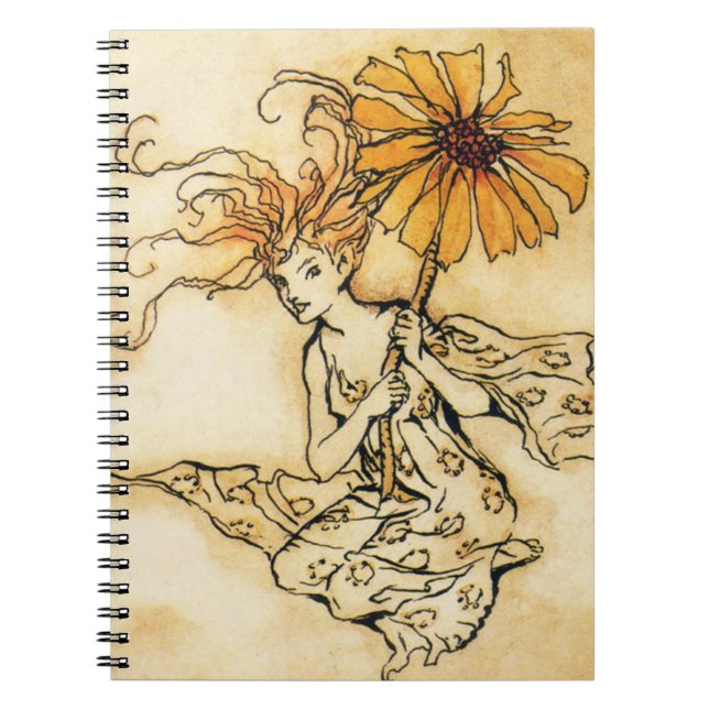 Cuaderno Hada con la flor (Frente)