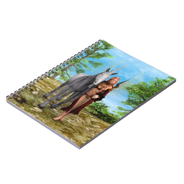 Cuaderno Hada con Unicornio (Lado Izquierdo)