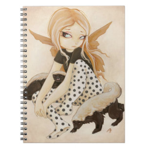 Cuaderno Hada de la miel con los tejones de miel