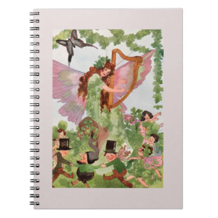 Cuaderno Hada de la Música Tocando Música
