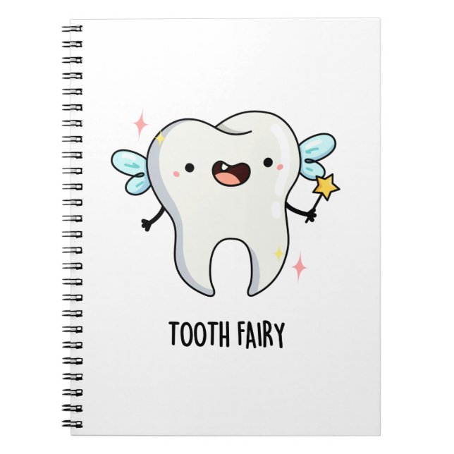Cuaderno Hada de los Dientes Chiste Divertido  (Frente)
