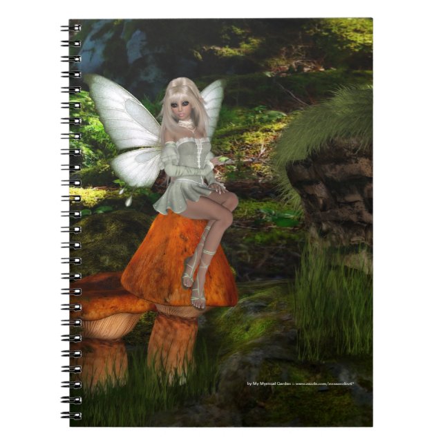 Cuaderno Hada en un hongo 2 para un portátil (Frente)