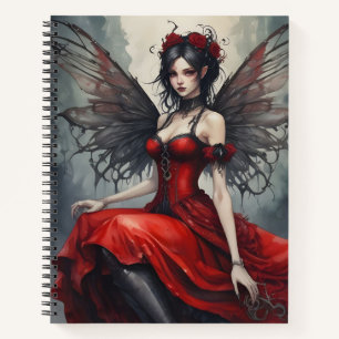 Cuaderno Hada Gótica Steampunk