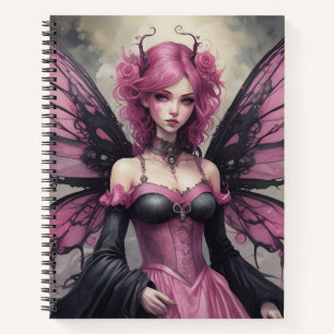 Cuaderno Hada Gótica Steampunk