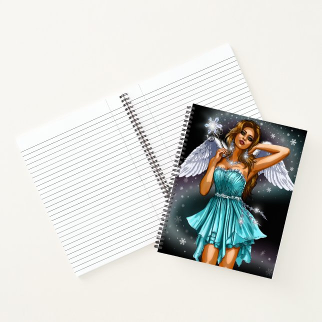 Cuaderno Hada mágica femenina (Interior)