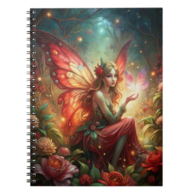 Cuaderno Hada roja (Frente)