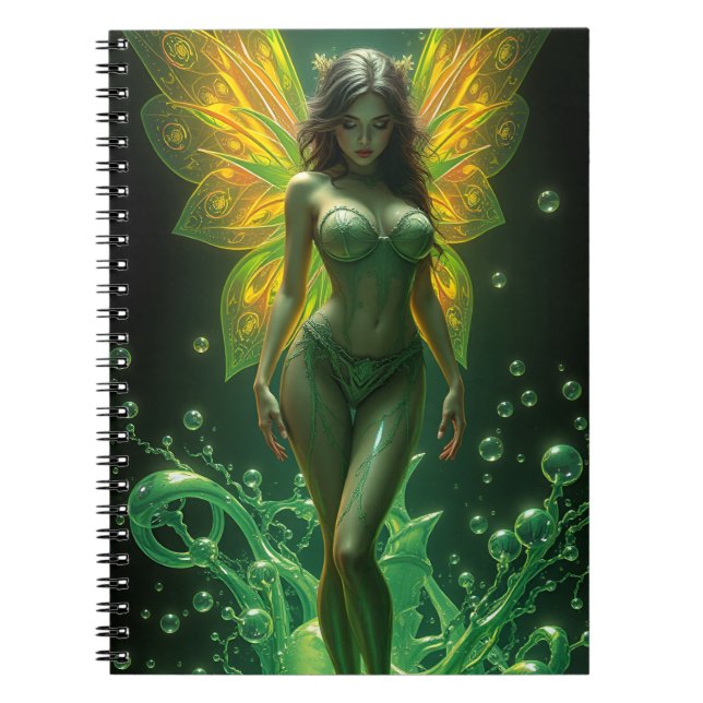 Cuaderno Hada Verde: Absinthe (Frente)