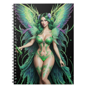 Cuaderno Hada Verde: Absinthe