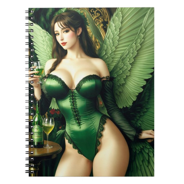 Cuaderno Hada Verde: Absinthe (Frente)