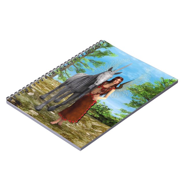 Cuaderno Hada y Unicornio (Lado Izquierdo)