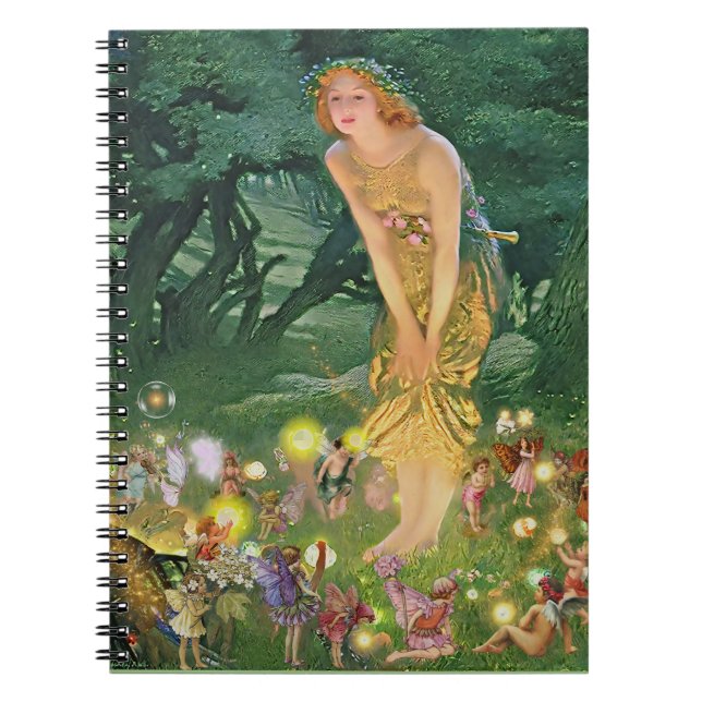 Cuaderno Hadas a la luz de la luna (Frente)