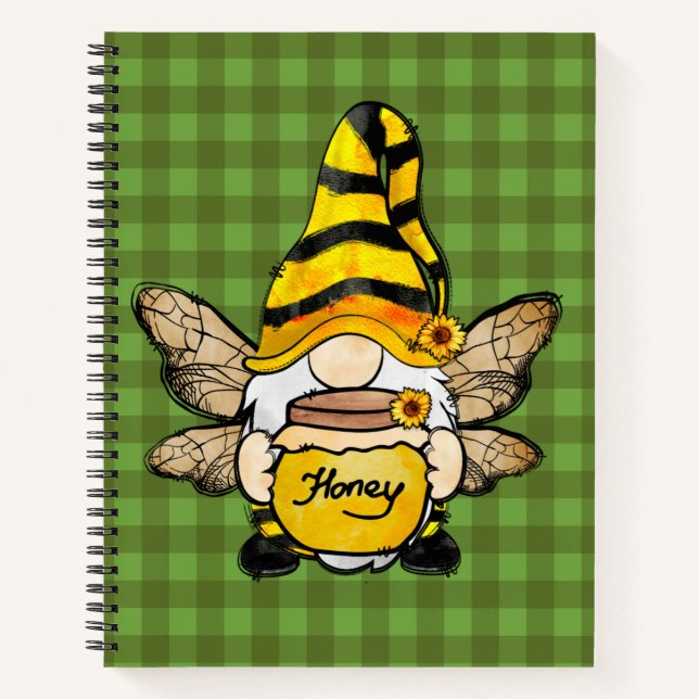 Cuaderno Hadas de girasol de Gnome (Anverso)