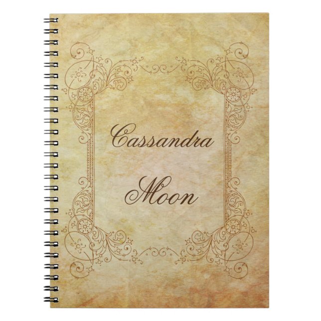 Cuaderno Hadas de hadas Delicadas Personalizadas (Frente)