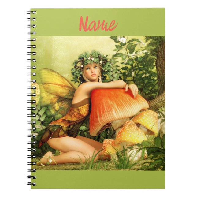 Cuaderno Hadas de hongo Thunder_Cove (Frente)