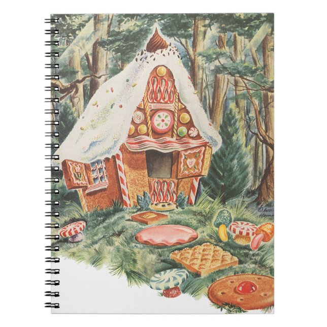 Cuaderno Hadas de la India, Hansel y Gretel Candy House (Frente)