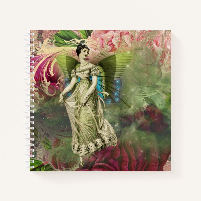 Cuaderno Hadas de mariposa mística (Anverso)