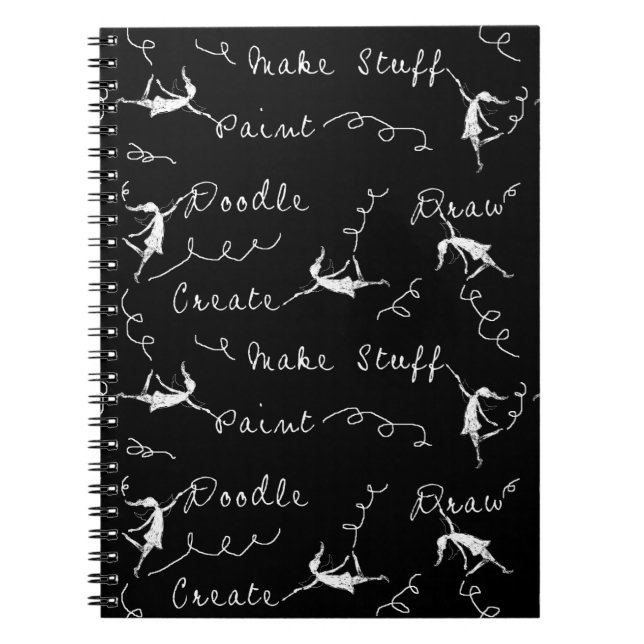 Cuaderno Hadas del arte en el trabajo (Frente)