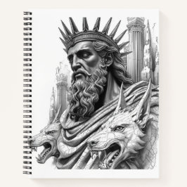 Cuaderno Hades Ancient Greek Statue Mythology Journal
