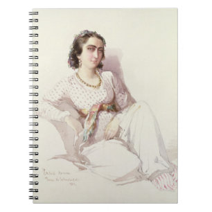 Cuaderno Hadice Hanim - señora de Estambul, 1852