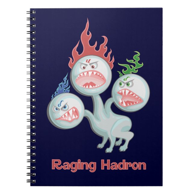 Cuaderno Hadron que rabia (Frente)