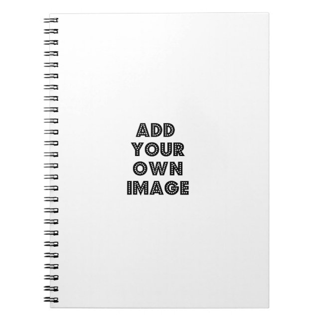 Cuaderno Haga su propio diario personalizado personalizado (Frente)