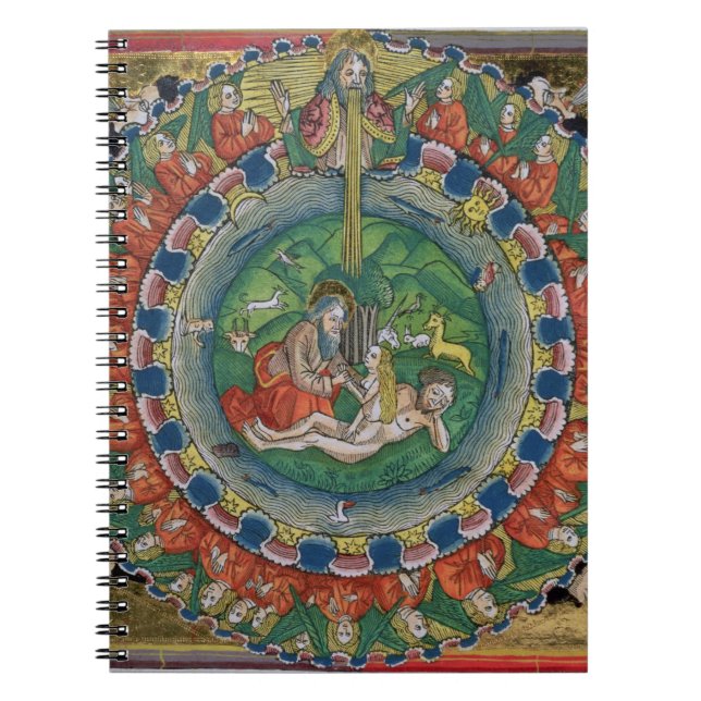 Cuaderno Haga un facsímil la copia del 2:22 Eve creado (Frente)