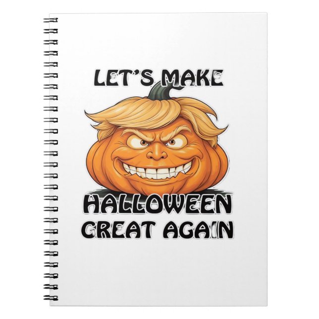 Cuaderno Hagamos de Halloween un gran clásico de nuevo (Frente)