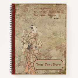 Cuaderno Haiku otoñal de la ruta solitaria