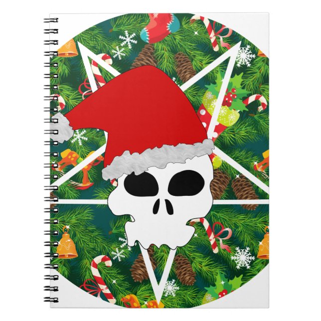 Cuaderno hail santa (Frente)