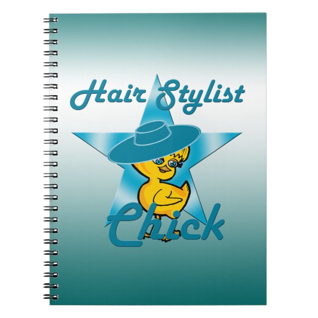 Cuaderno Hair Stylist Chick #7 (Frente)