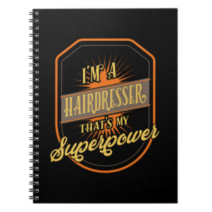 Cuaderno Hairdresser Hairstylist Profession