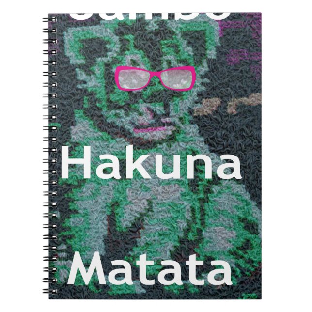 Cuaderno Hakuna matata (Frente)
