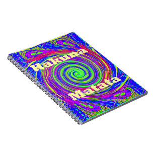 Cuaderno Hakuna Matata - Diseño con colores vibrantes