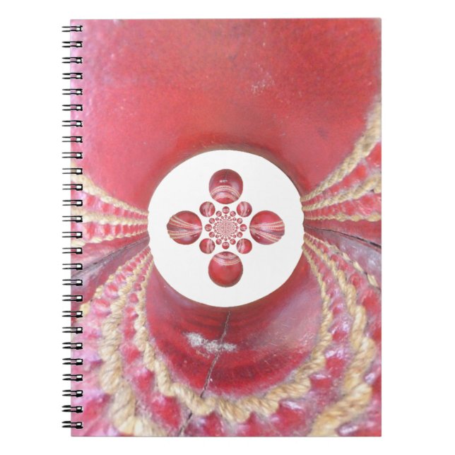 Cuaderno Hakuna matata diseños de bolas de cricket (Frente)