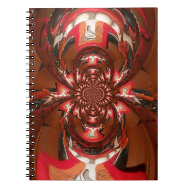 Cuaderno Hakuna Matata Halloween Mask Kaleidoscope Resumen (Frente)