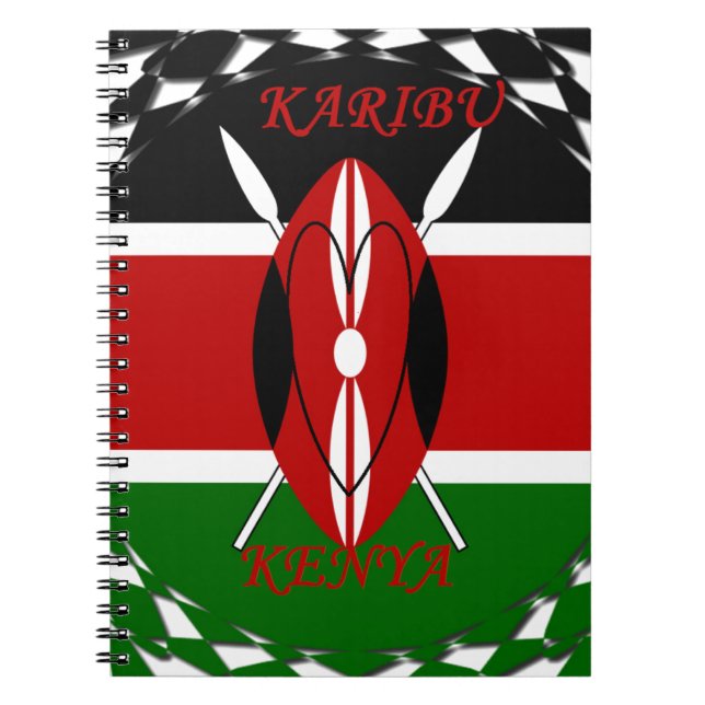 Cuaderno Hakuna matata Karaibu Kenya (Frente)
