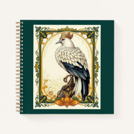 Cuaderno Halcón blanco coronado