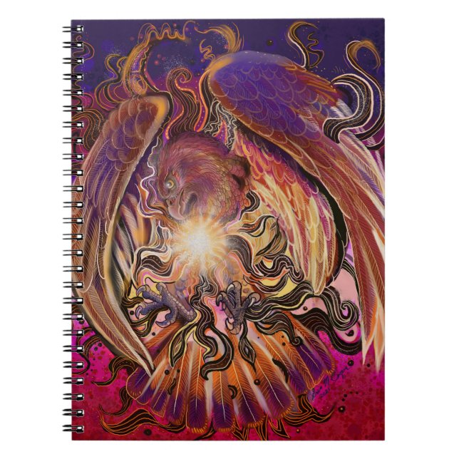 Cuaderno Halcón de ráfaga solar (Frente)