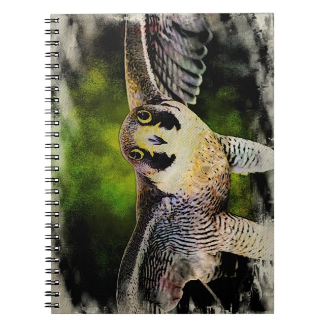 Cuaderno Halcón Peregrino (Frente)