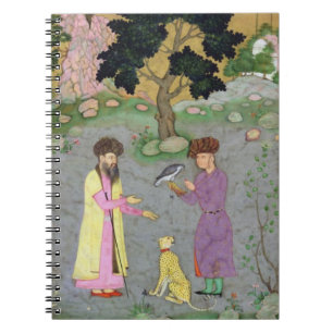 Cuaderno Halconero con el guepardo del compañero y del