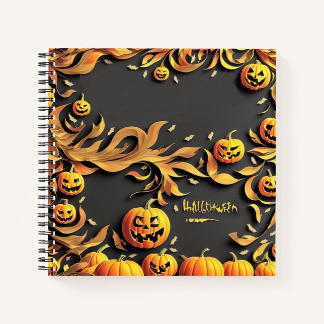 Cuaderno Halloween (Anverso)