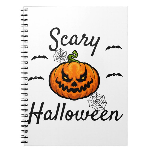 Cuaderno Halloween aterrador         (Frente)