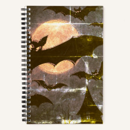 Cuaderno Halloween Bat Moon