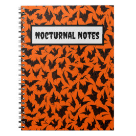 Cuaderno Halloween Bats