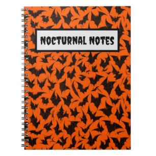Cuaderno Halloween Bats