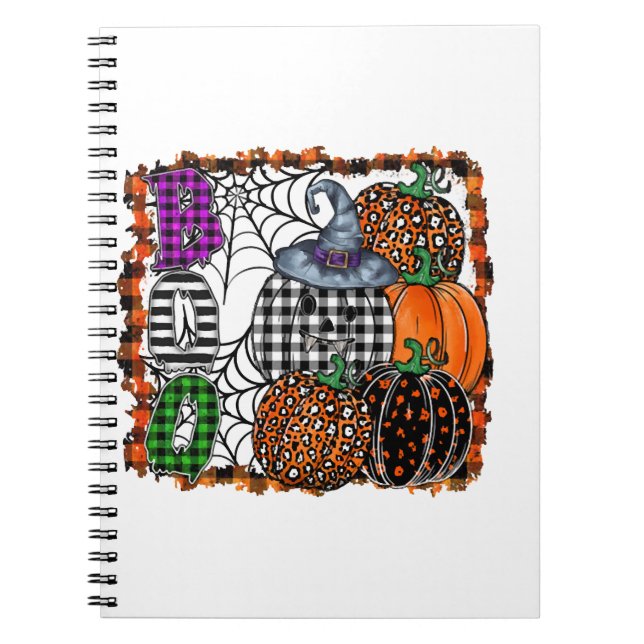 Cuaderno Halloween Boo          (Frente)