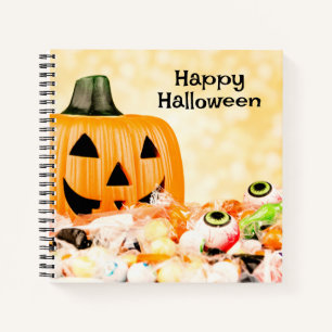 Cuaderno Halloween Candy Jack o'lantern