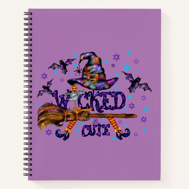 Cuaderno Halloween Curte Wicks Witch (Anverso)