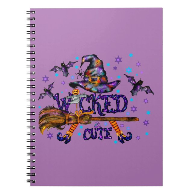 Cuaderno Halloween Curte Wicks Witch (Frente)